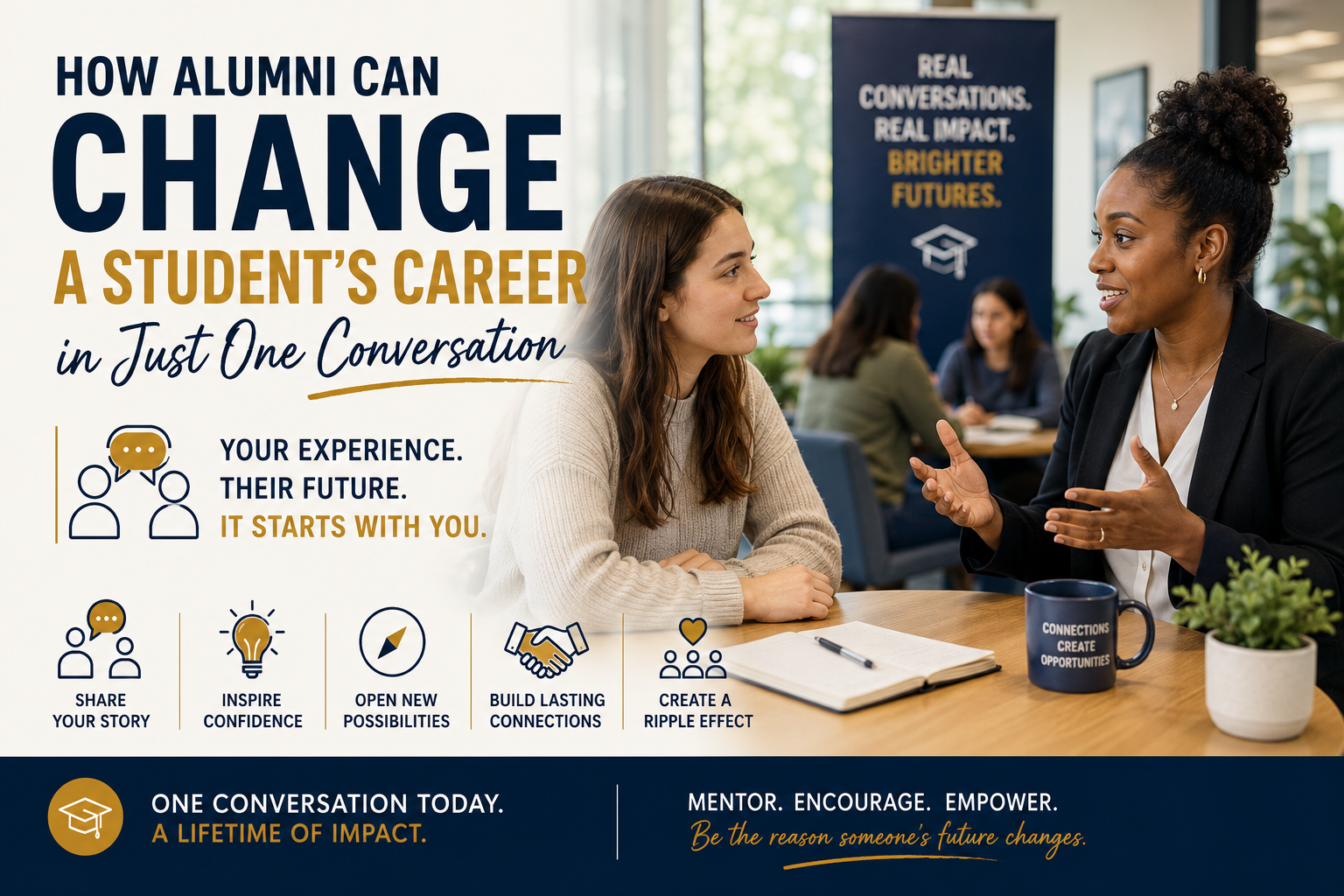 How Alumni Can Change a Student’s Career in Just One Conversation